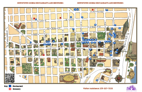 downtown restaurant maps